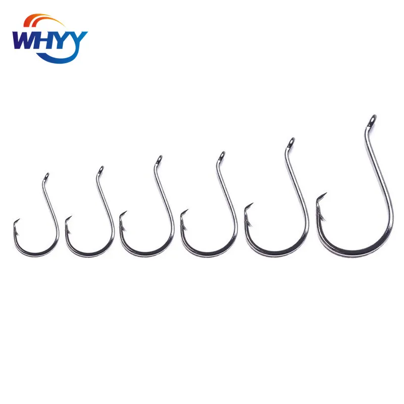 

WHYY 160Pcs Fishing Hook Set Metal Spike Fishing Hook Crank Hook Jig Head Suitable for Saltwater Freshwater Fishing Tackle