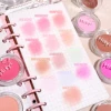 HISYI monochrome blush whitening matte cosmetics vitality girl nude makeup natural smudge monochrome blush plate 3