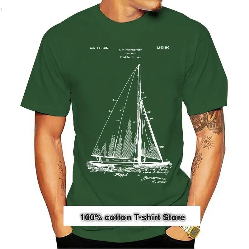 Camiseta De Velero Para Caballero, Camisa De Velero De Charol, Regalo Navitico, Vintage, P142