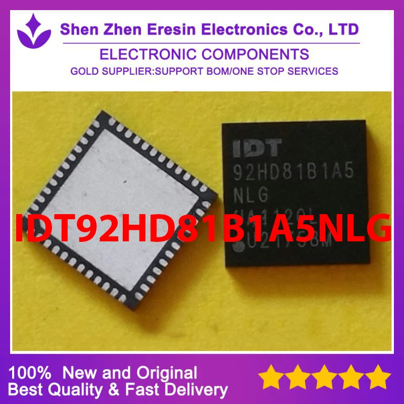 

Бесплатная доставка, 10 шт./лот IDT92HD81B1A5NLG QFN, новый и оригинальный
