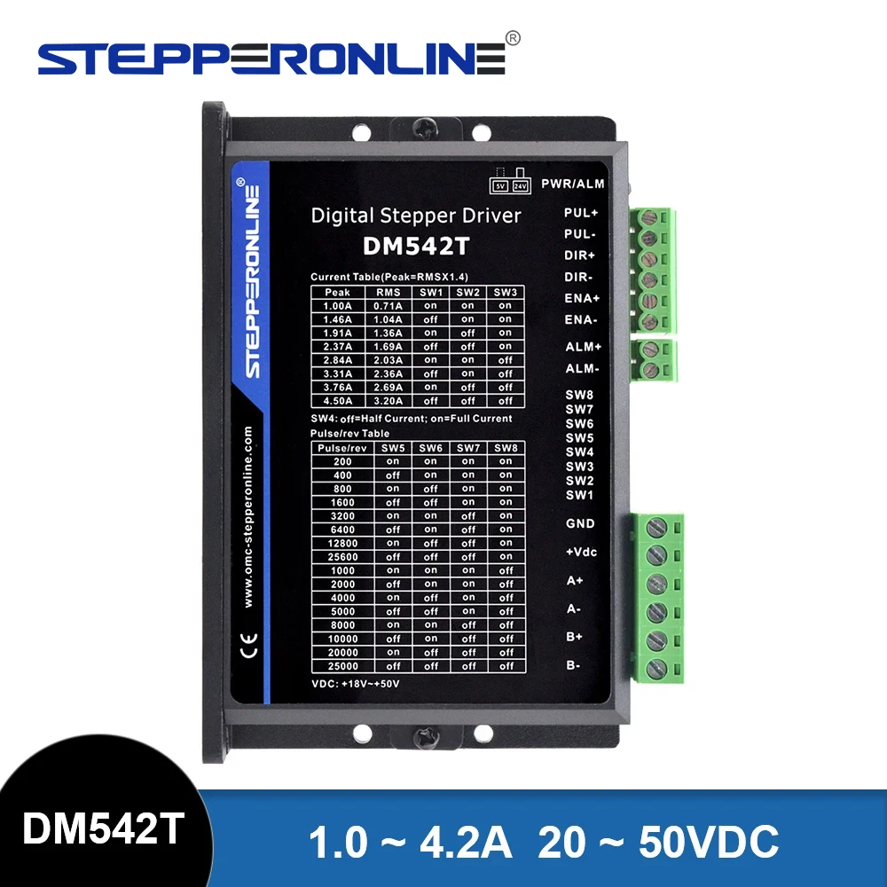 DM542T Stepper Motor Driver for Nema 17 23