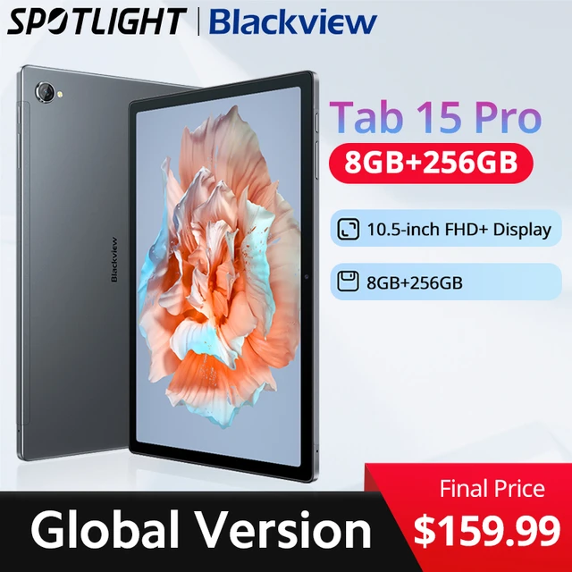 Global Version Blackview Tab 15 Pro Tablet Android Pad Octa core