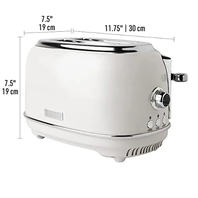 Wide Slot Stainless Toaster 2