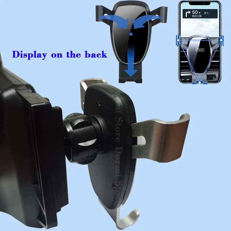 YOITS Autotelefonhalter, Für Mazda Cx-3 Cx3 Geeignet für alle Mobiltelefone  360 Grad drehbare Halterung