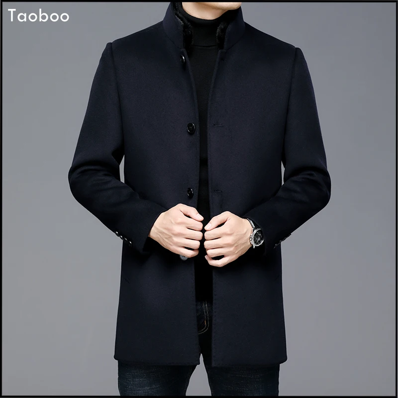 TaobooHighQualityBusinessCasualMenscoat2022LapelWinterMens