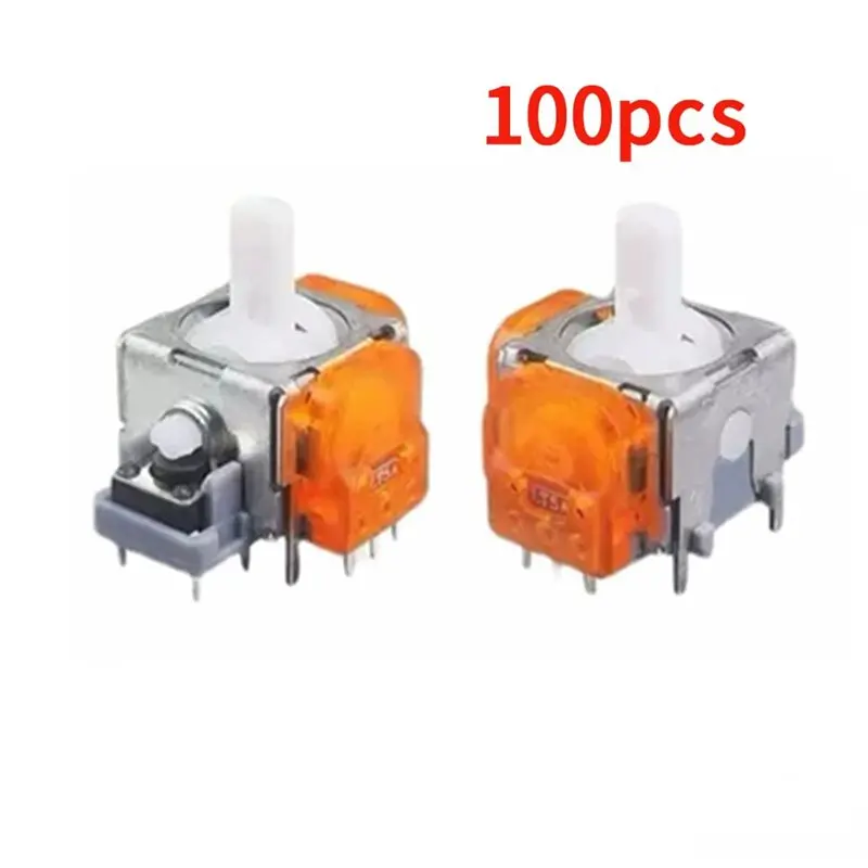 A37T-100Pcs 스위치 프로 TMR 터널 자기 저항 조이스틱 3D 아날로그 로커 썸스틱 용 TMR 전자기 조이스틱