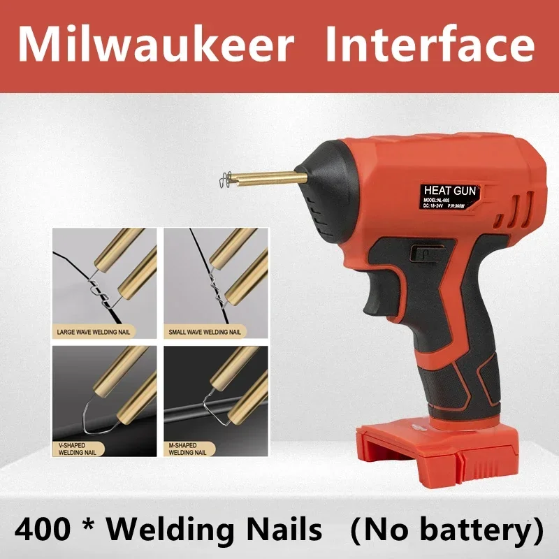 Plastics Welding Machine For MAKITA DEWALT Interface Car Panel Crack Repairs Kit Thermal Cutting Hot Stapler Plastic Repair Tool 3