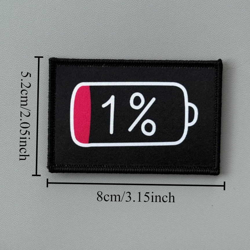 Warnung Armee Patch Taktische Moral Abzeichen Kreuzfahrer Gedruckt Haken und Schleife Patches für Kleidung Militärische Ausrüstung Aufkleber – Detail 3
