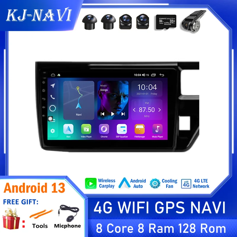 

Android 13 IPS Touch Screen For Honda Stepwgn 5 2015 - 2021 Right Hand Driver Car Radio Multimedia Video Player GPS Navigation