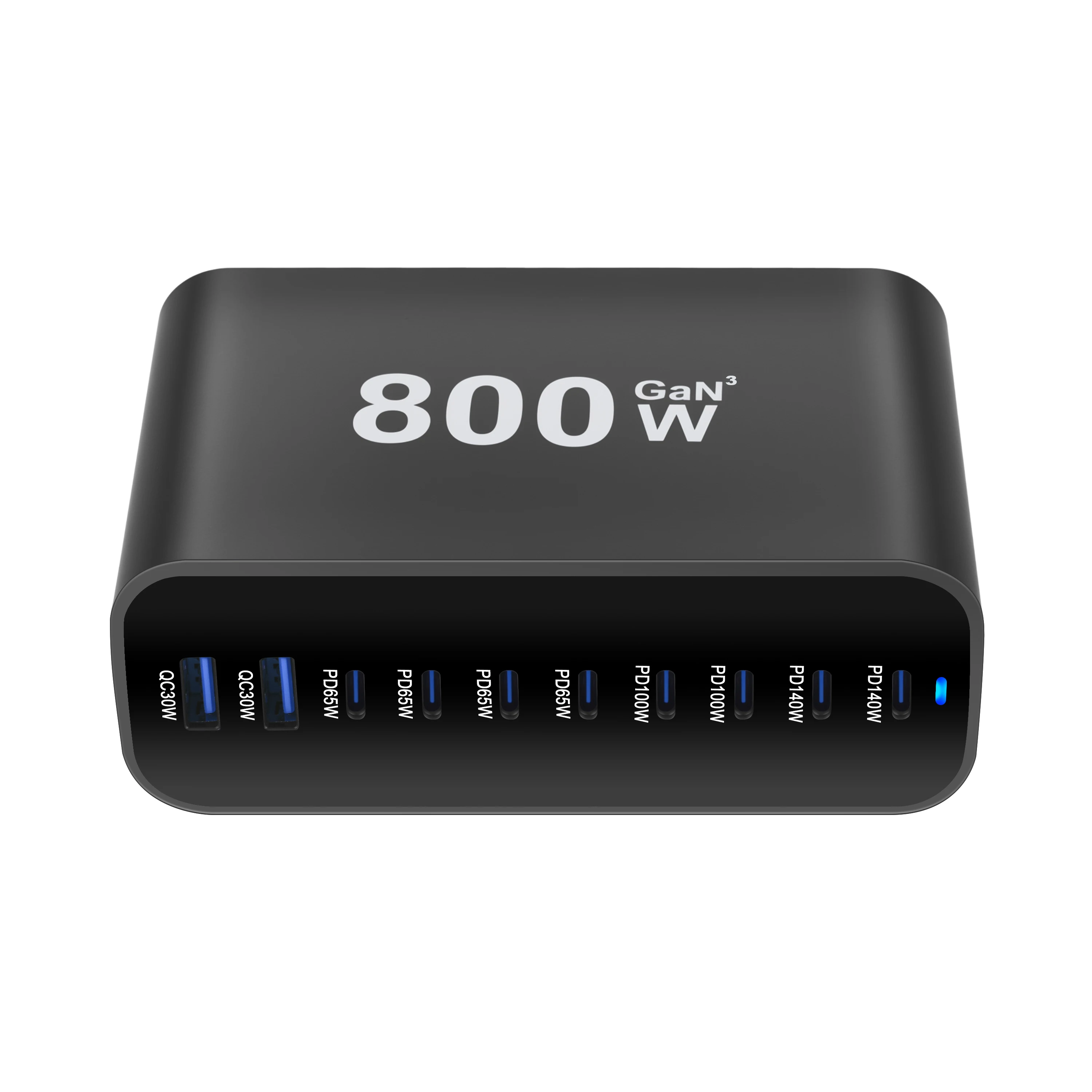Gan Charger Portable 10-Port USB C