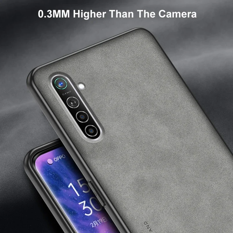 Premium PU Leather Matte Silicone Shockproof Protection Phone Case – Elegant Business Edition