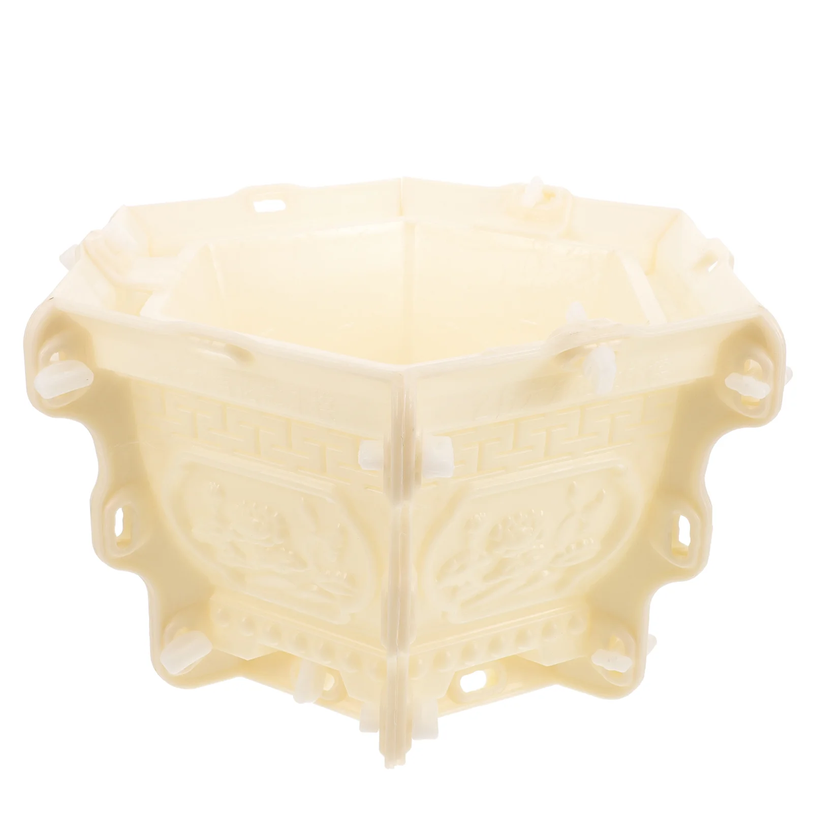 

Large Concrete Planter Molds Hexagonal Shaped Flower Pot Mold Diy Plant Pot Cement Clay Molds Casting Mold Pot Mold Flower