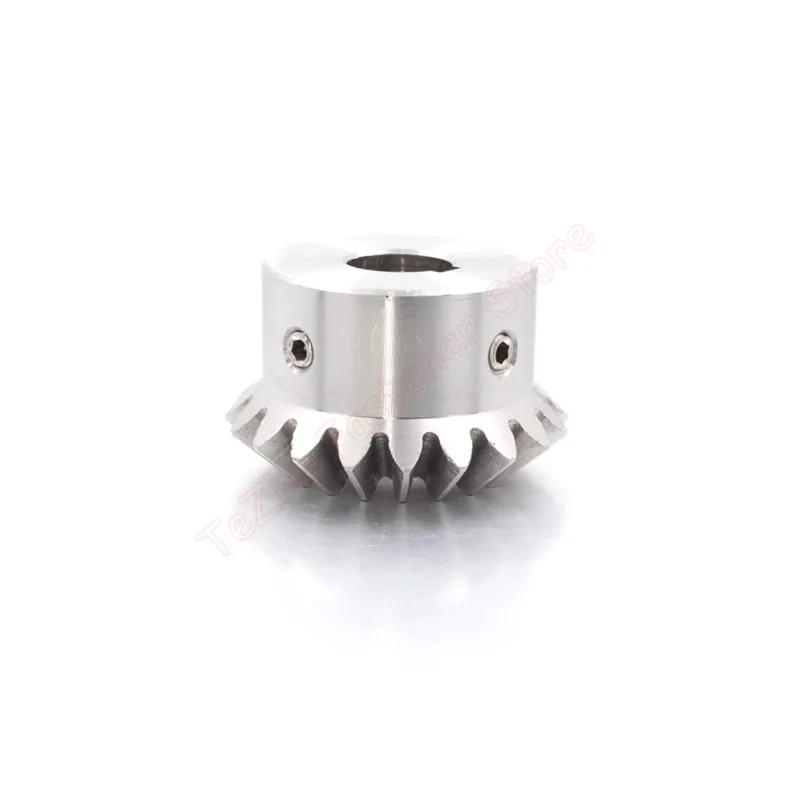 1pc 1:1 304 Stainless Steel Bevel Gear 1M 20 25 30 Teeth 1 Module 20T 25T 30T 90 Degrees Meshing Angle Steel Gears Bore 6 8-12mm