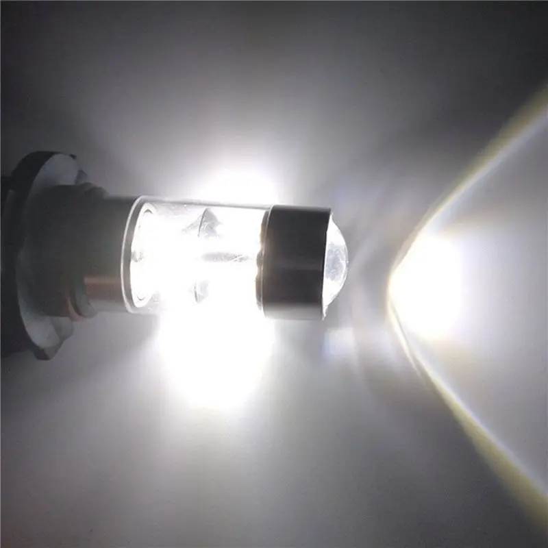 6X 9005 HB3 6000K 100W 2323 LED 프로젝터 안개등 운전등 전구 흰색