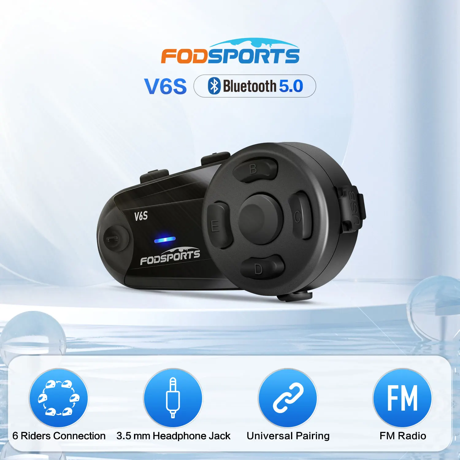 Intercoms moto Bluetooth