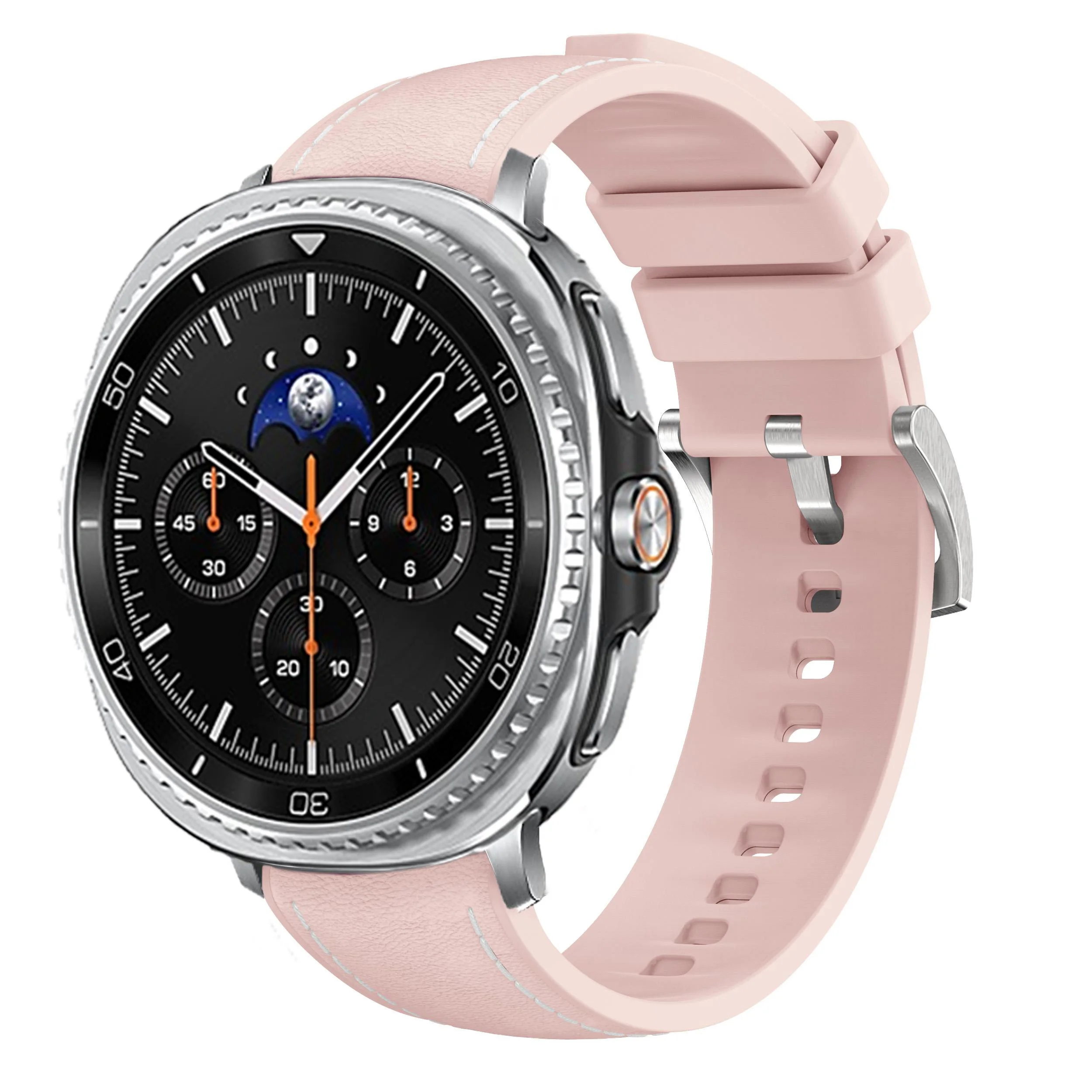 Premium Leather & Silicone Sport Band for Samsung Galaxy Watch - Elegant & Durable Bracelet