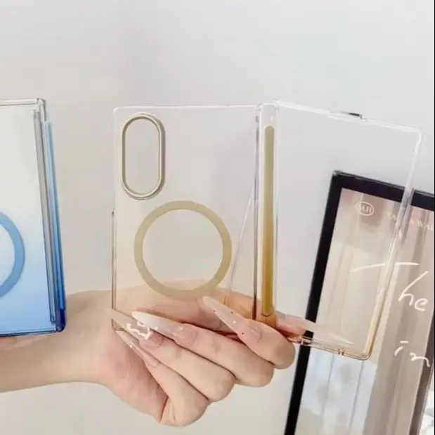 Elegant Gradient Crystal Thin Protective Case