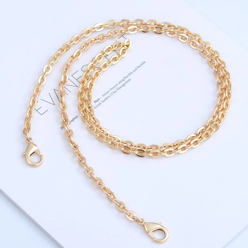 MulticolorBagChainAccessoriesGoldWomensShoulderBagChainMetal