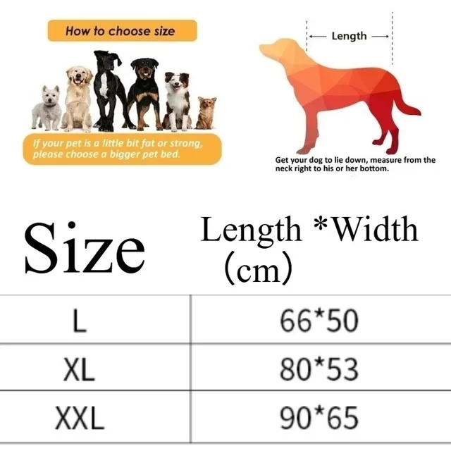Large Winter Dog Bed Square Plush Cat Nest Kennel All Season Washable Dog Sofa Waterproof Mattress Cat Bed for Medium Dogs 6