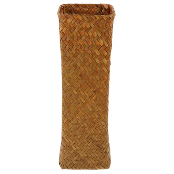 Natural Straw Flower Vase 1
