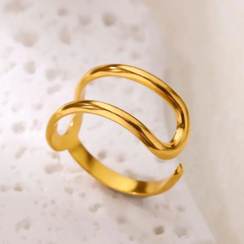 Minimalist Stainless Steel Rings For Women