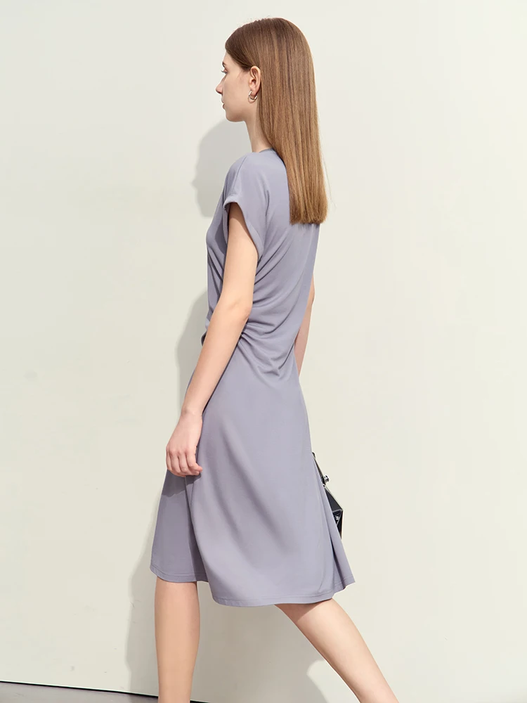 dress with black mesh overlay Its Sheer Luck