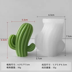 Cactus Aromatherapy Candle Silicone Mold (J-1241 5 60)