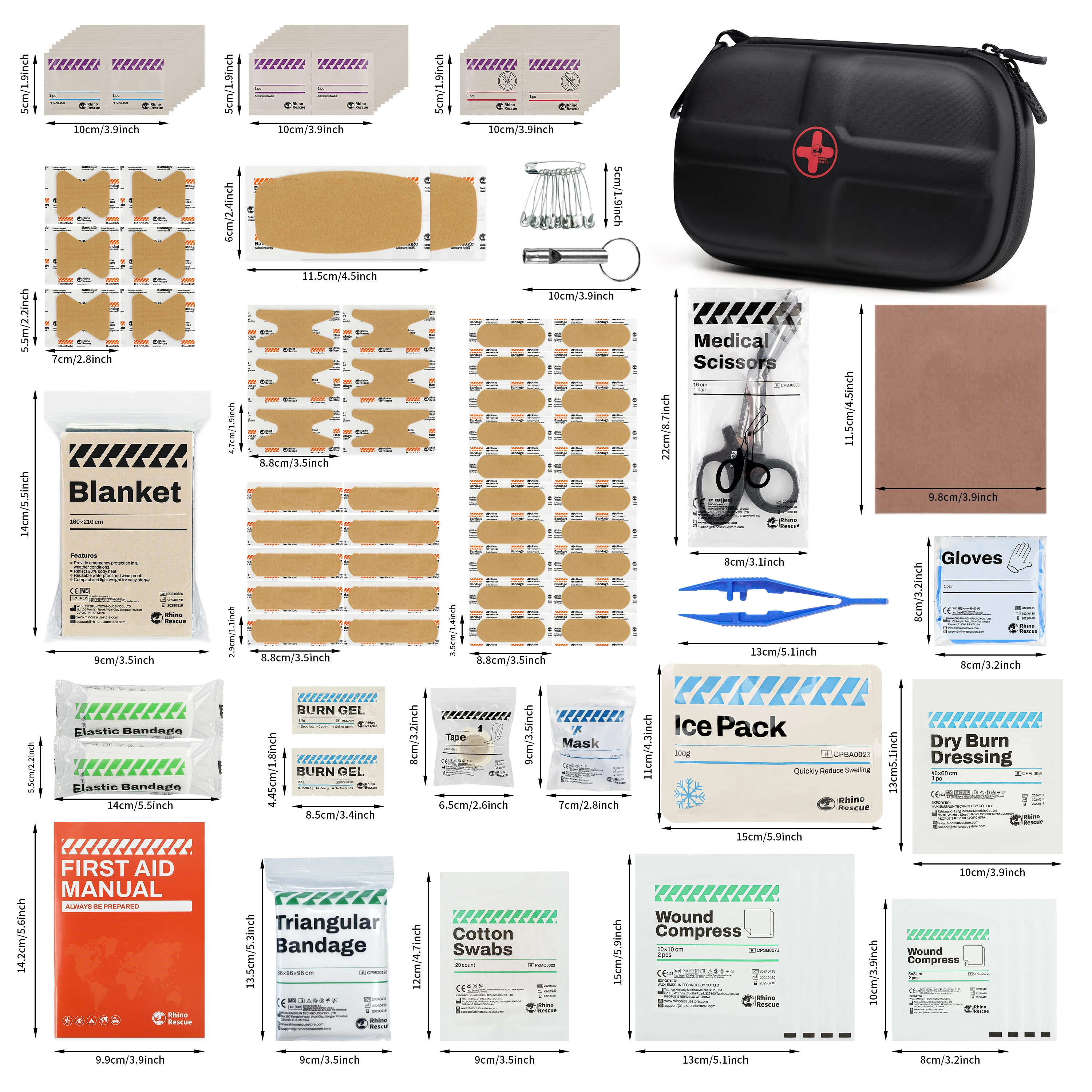 Mini Waterproof First Aid Kit 4