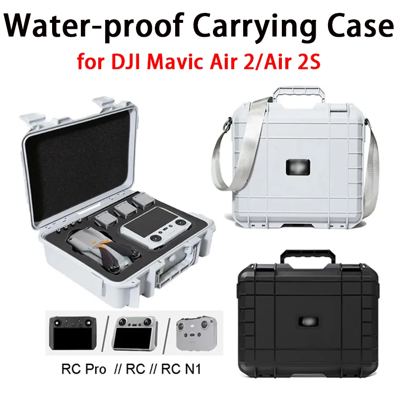 Carrying Case with Strap for DJI Mavic Air 2S Drone Accessories Storage Bag RC/RC-N1/RC Pro Explosion Proof