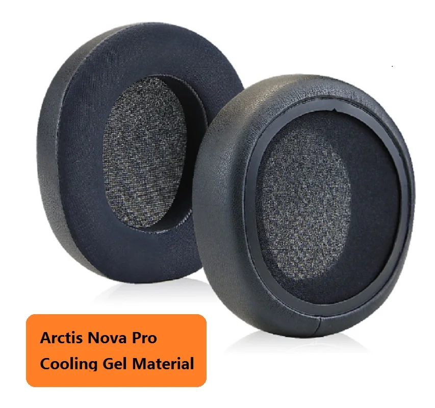 Original SteelSeries Arctis Nova Pro Ear Pads Noise Cancelling Ear Cushions Wired & Wireless Headphone Headband & Earpads