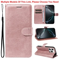 Deluxe Magnetic Leather Flip Wallet Phone Case - Honor 10 Lite (Rose Gold)