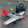 RTF Remote Control Plane Aircraft Radio Four-Channel RC Wireless Trainer Fixed Wing Model Fall Resistant Foam For Beginners 5