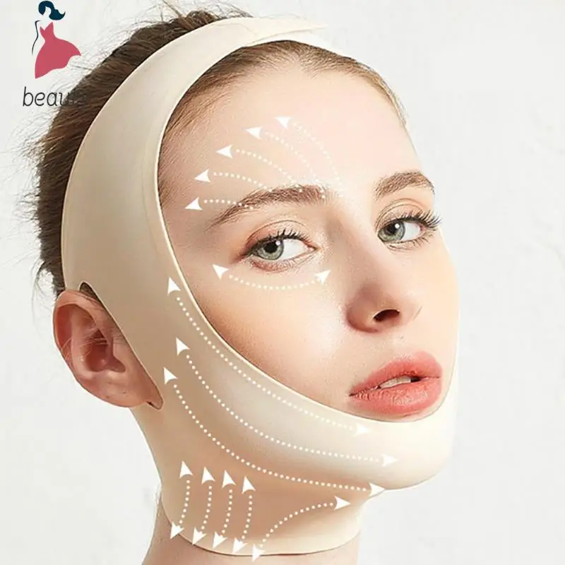 

Face V Shaper Facial Slimming Bandage Relaxation Lift Up Belt Shape Lift Reduce Double Chin Face Thining Band Beauty Tools