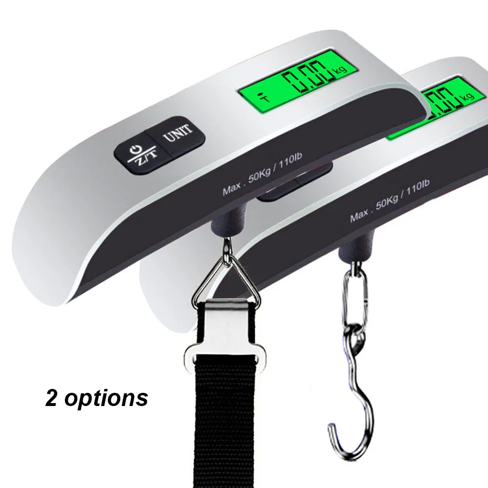 Digital Luggage Scale 50KG Max - Green Lion