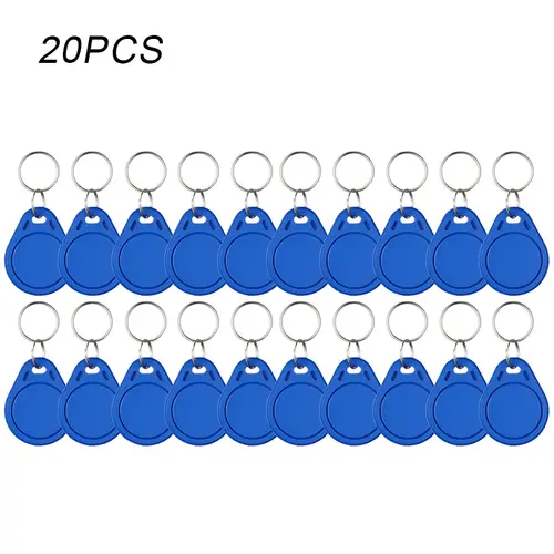 UID 5/10/20PCS 13.56Mhz RFID Replaceable write smart token Multi-colour Copy Keychain Write Copy Clone Clasp tag for Mif 1k S50 - Image 7
