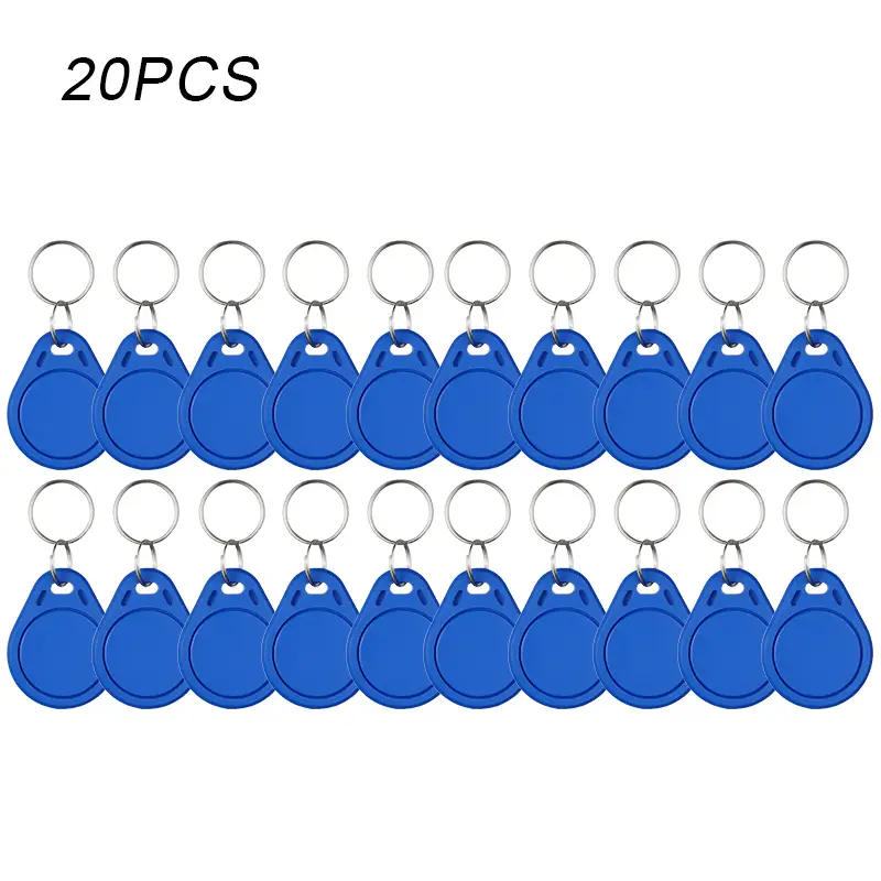 UID 5/10/20PCS 13.56Mhz RFID Replaceable write smart token Multi-colour Copy Keychain Write Copy Clone Clasp tag for Mif 1k S50 - Image 7