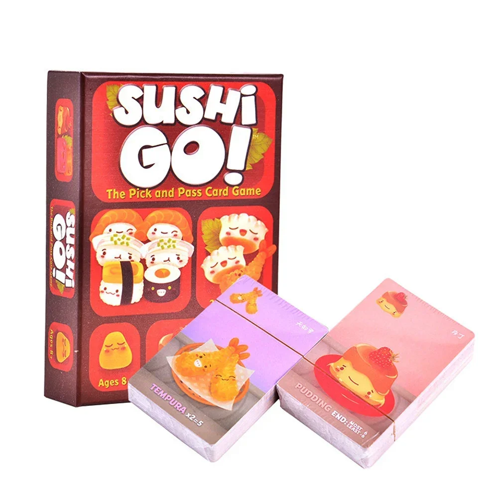 Sushi Go game, Family Gathering Game, Board Game, Card, birthday, Christmas Gift 3