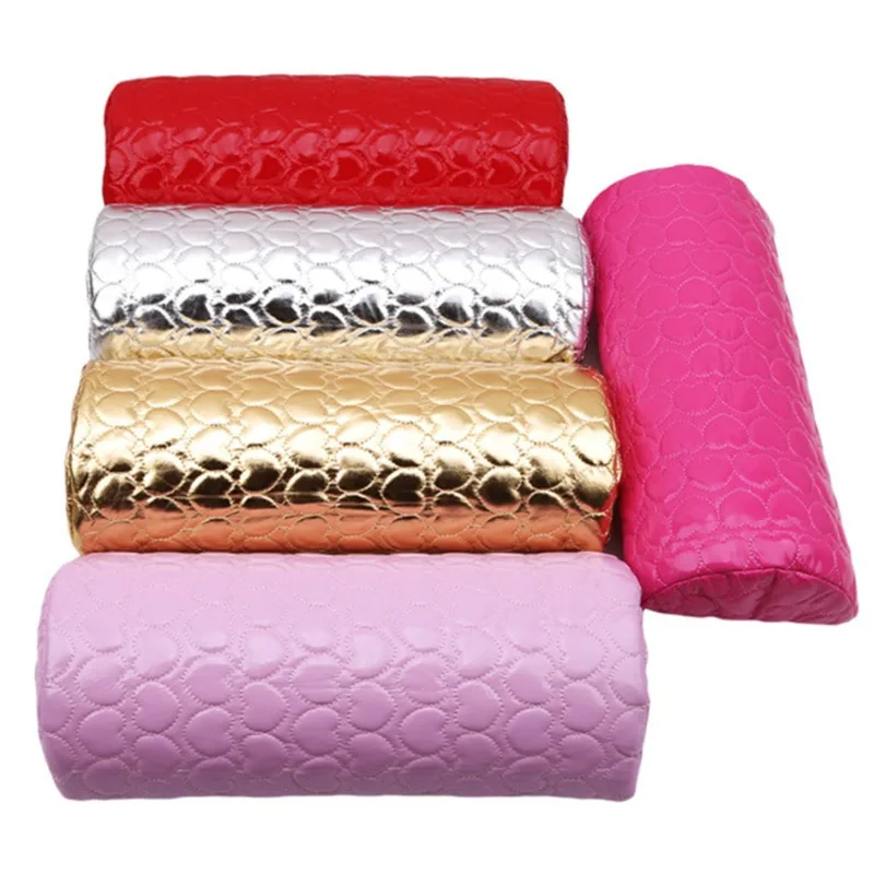 5 Colors Hand Arm Rests Semicircle Cushion Pillow Nail Art Design Manicure Care Optional Color Beauty Salon Tool