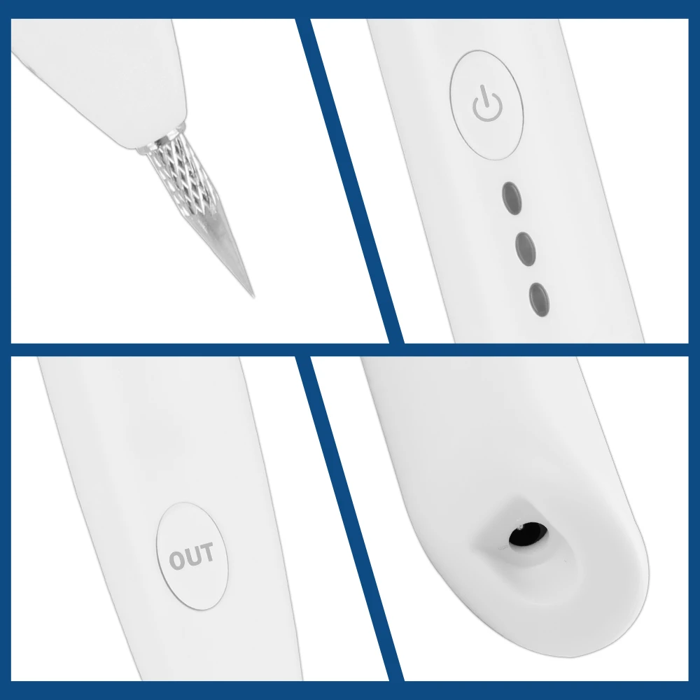 Profesional Laser Plasma Pen Needles Facials Black Spots Black Dot Skin Tag Acne Wart Tattoo Freckl Moles Papillomas Remover facial beauty instrument laser plasma pen