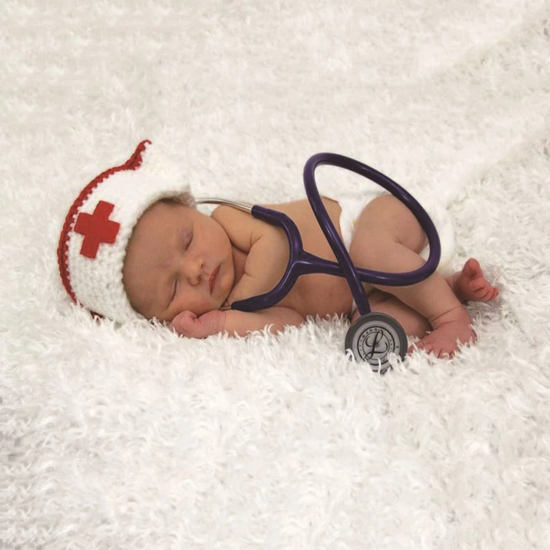 Set Fotografico Neonato Uncinetto - Cappello E Pantaloni Per Servizio Baby