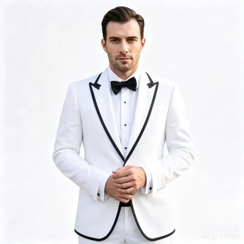 Costume de smoking formel pour homme