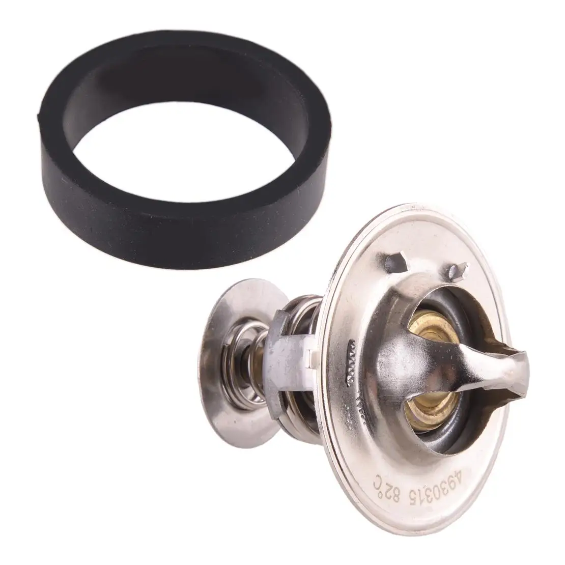 3923331 3917324 Car Thermostat & Rubber Seal Kit Fit for Cummins 3.9L 5 ...