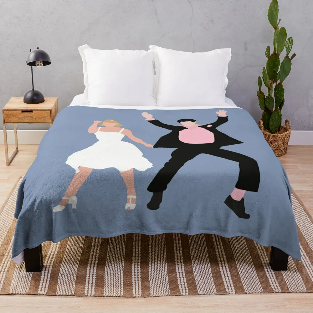 

danny and sandy Throw Blanket Comforter Blanket Personalized Gift