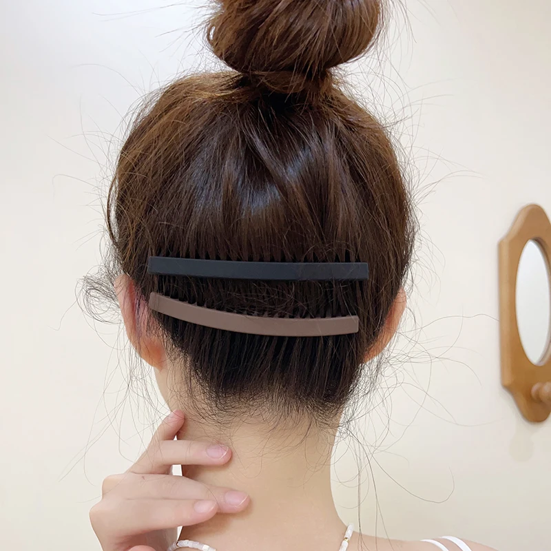 Solod Color Plastic Side Hair Twist Comb French Twist Comb for