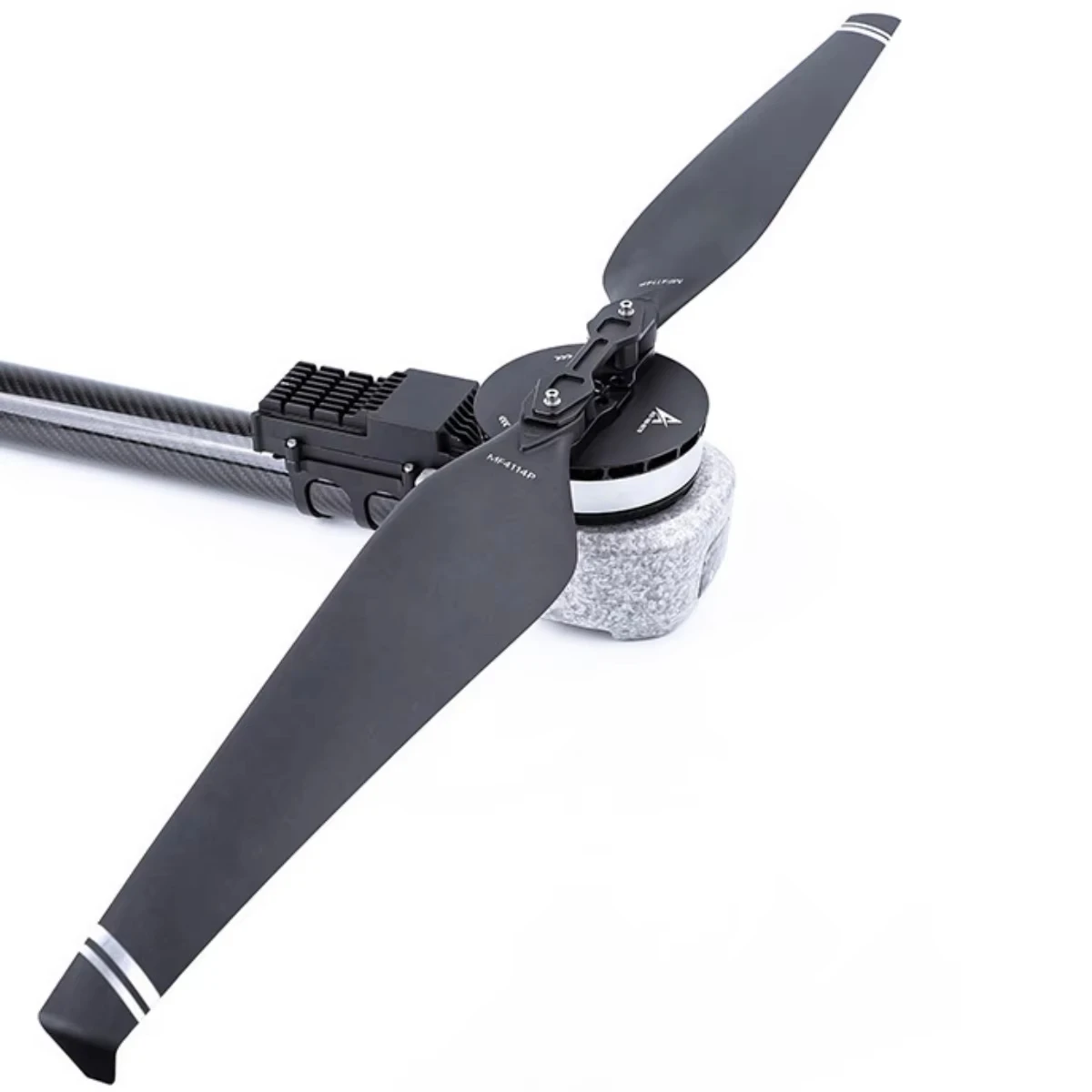 Moteur drone agricole A12 18S pour hexacoptère 40L, avec détails des hélices.