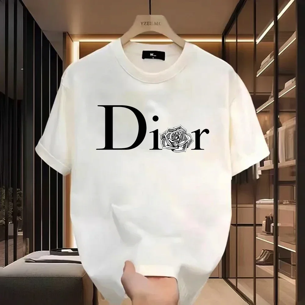 جديد أبيض أسود المرأة تي شيرت غير رسمي Harajuku Y2k مصمم السيدات الفاخرة تيز الإناث خمر العصرية البلوز تي شيرت