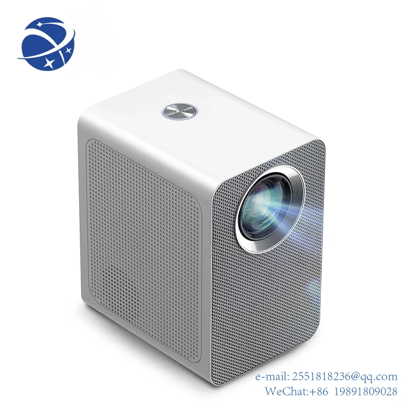 

YYHC Design Aun Mini Portable 1080P Projector] Factory OEM ODM Mini LED Android Projector 4K Full HD LCD Video Home Projectors