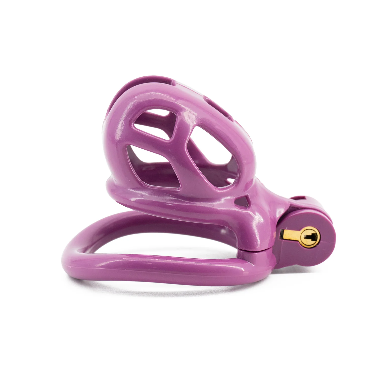 Penis Chastity Cage Chastity Lock Sex Toy Chastity Cage Accessory Male Female Sex Toy Male Chastity Device Colourful Gay Mini Cage With 4 Size Ring