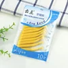 Interdental brushes 10Pcs L Shape Push-Pull Orthodontic Toothpick Teeth Whitening Oral Hygiene Care