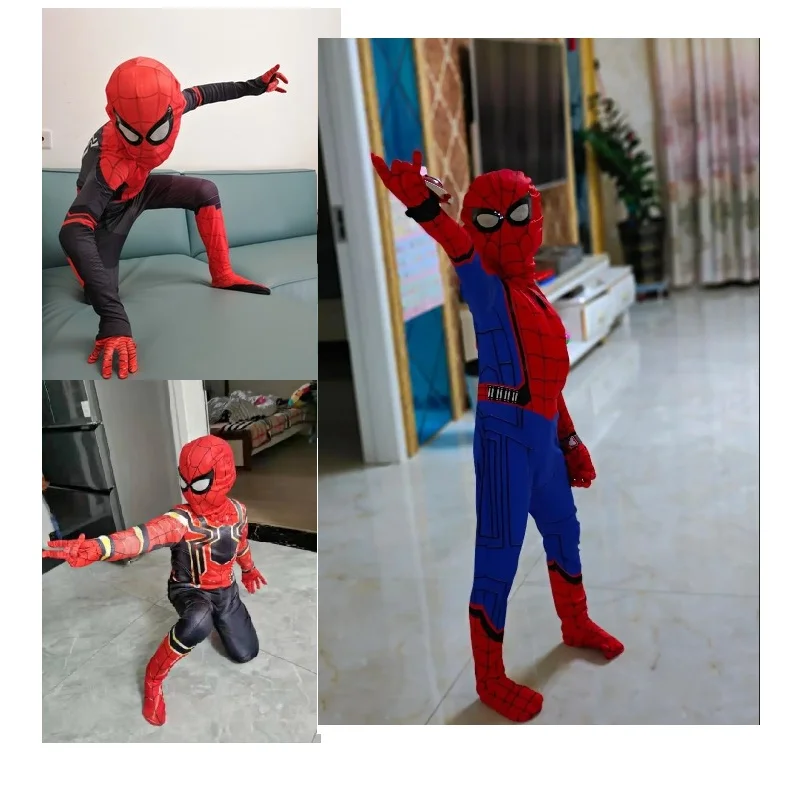 Cosplay Sizes 100-190 Spiderman Costume Iron Costume Superhero
